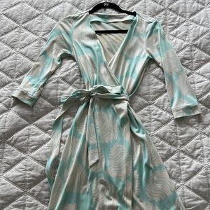 DVF wrap dress